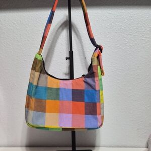 BAGGU Madras Mini Shoulder Bag
